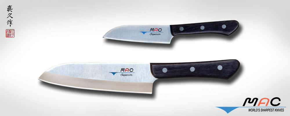 Superior Series Santoku Set 2 PCS (SK-201) - MAC Knife