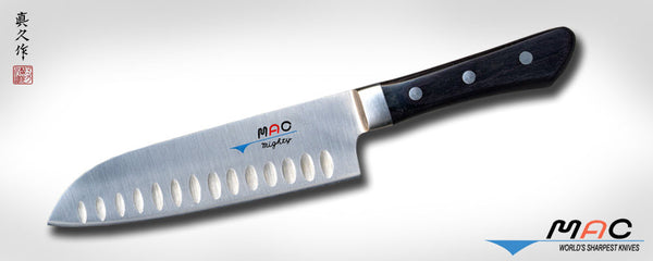 Professional Series 6 1/2" Santoku with Dimples (MSK-65) - MAC Knife