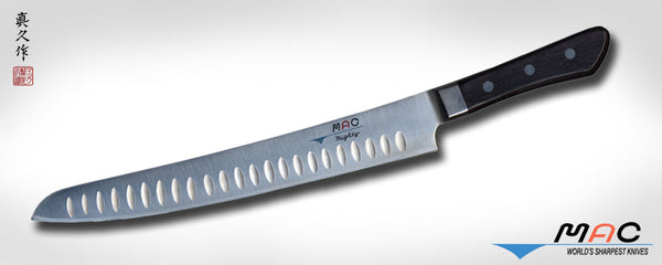 Professional Series 10 1/2" Slicer with Dimples (MSL-105) - MAC Knife