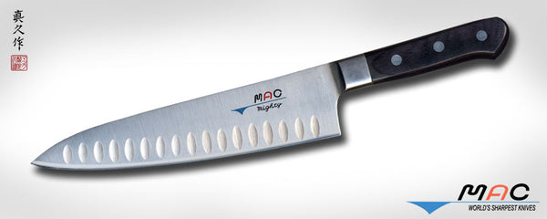 Professional Series 8" Chef's Knife with Dimples (MTH-80) - MAC Knife
