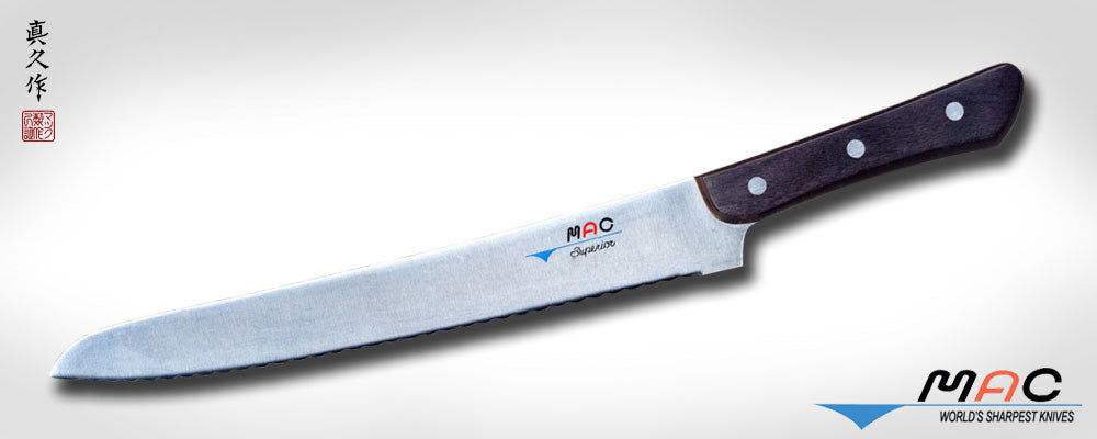 Superior Series 10 1/2" Bread/Roast Slicer (SB-105) - MAC Knife